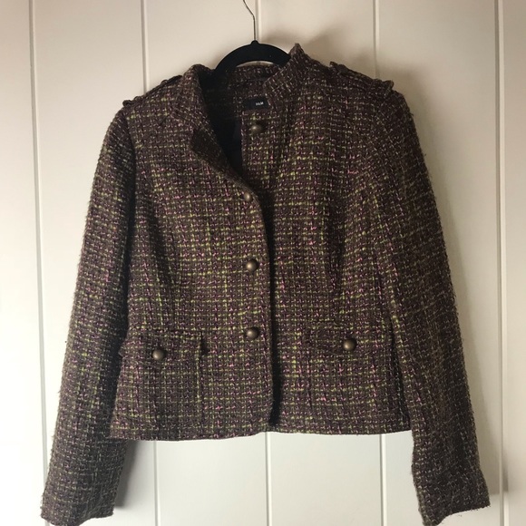 H&M Jackets & Blazers - Tweed military style blazer